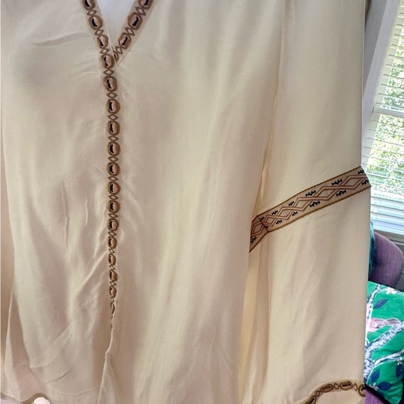 SPARTINA 449 Women's Cupro Embroidered
Blouse + SPARTINA Stretch Skirt-S - Picture 8 of 15